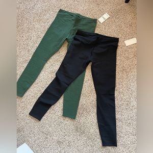 Two pack eco friendly leggings